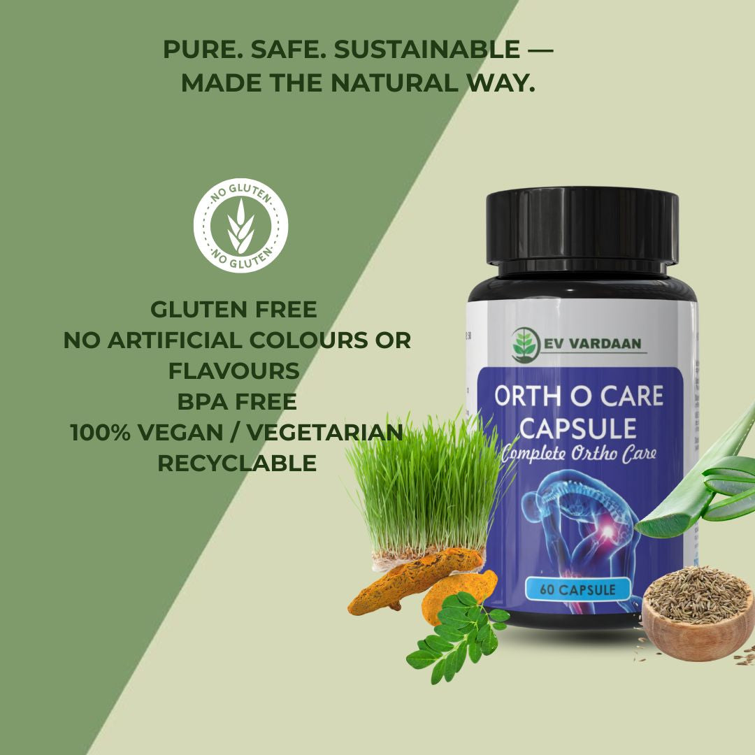 Otrh O Care Capsules for Joint Pain, Arthritis Support & Bone Strength – 60 Capsules