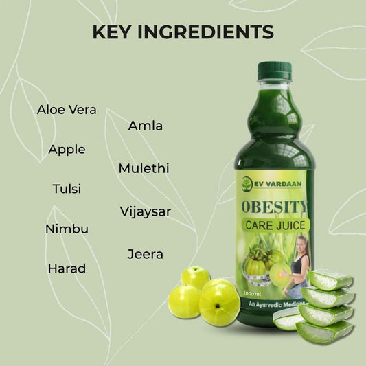 Herbal Obesity Care Juice for Weight Management & Fat Metabolism – 1000 ml