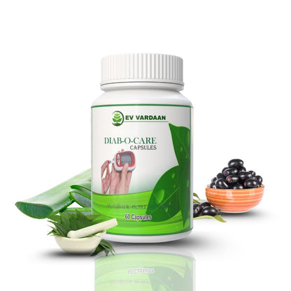 Diab O Care Capsules | Herbal Blood Sugar Support Capsules for Diabetes Management – 60 Capsules