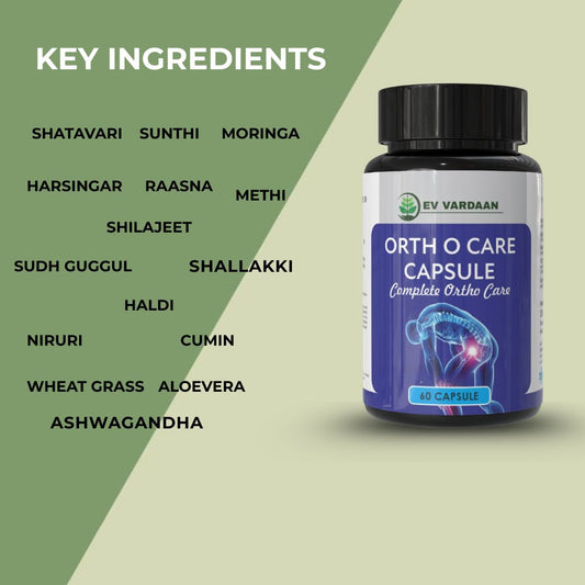 Otrh O Care Capsules for Joint Pain, Arthritis Support & Bone Strength – 60 Capsules