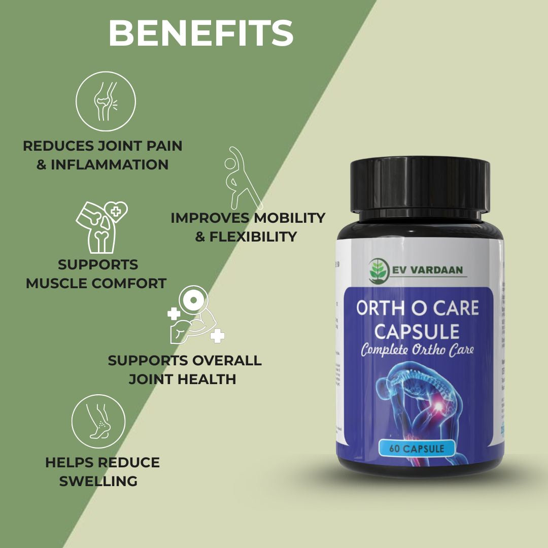 Otrh O Care Capsules for Joint Pain, Arthritis Support & Bone Strength – 60 Capsules