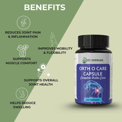 Otrh O Care Capsules for Joint Pain, Arthritis Support & Bone Strength – 60 Capsules