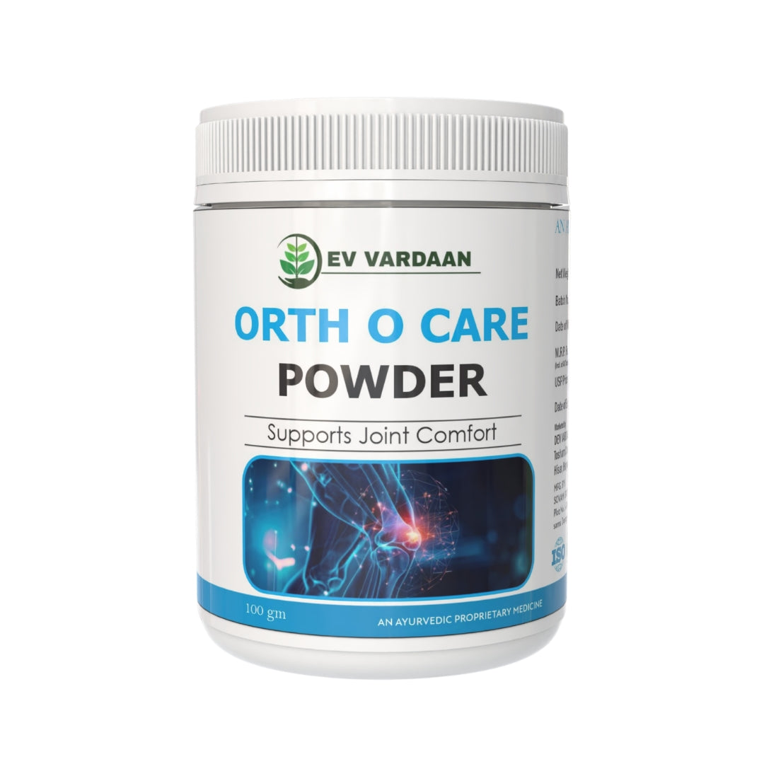 Orth O Care Powder | Ayurvedic Joint & Bone Wellness Support Powder – 100gm