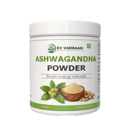 Ashwagandha Powder | Herbal Stress Relief & Energy Support Powder – 100gm