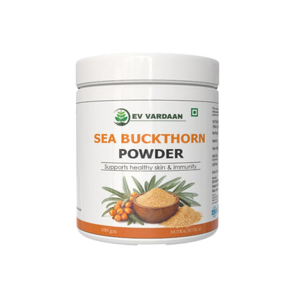 SeaBuckthorn Powder | Herbal Antioxidant & Daily Wellness Support Powder – 100gm