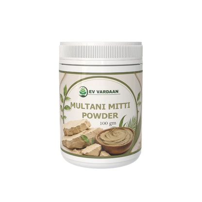 Multani Mitti Powder | Natural Fuller's Earth Powder for Skin & Hair Care – 100gm