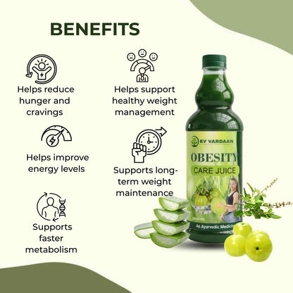 Herbal Obesity Care Juice for Weight Management & Fat Metabolism – 1000 ml
