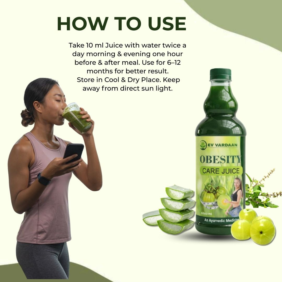 Herbal Obesity Care Juice for Weight Management & Fat Metabolism – 1000 ml