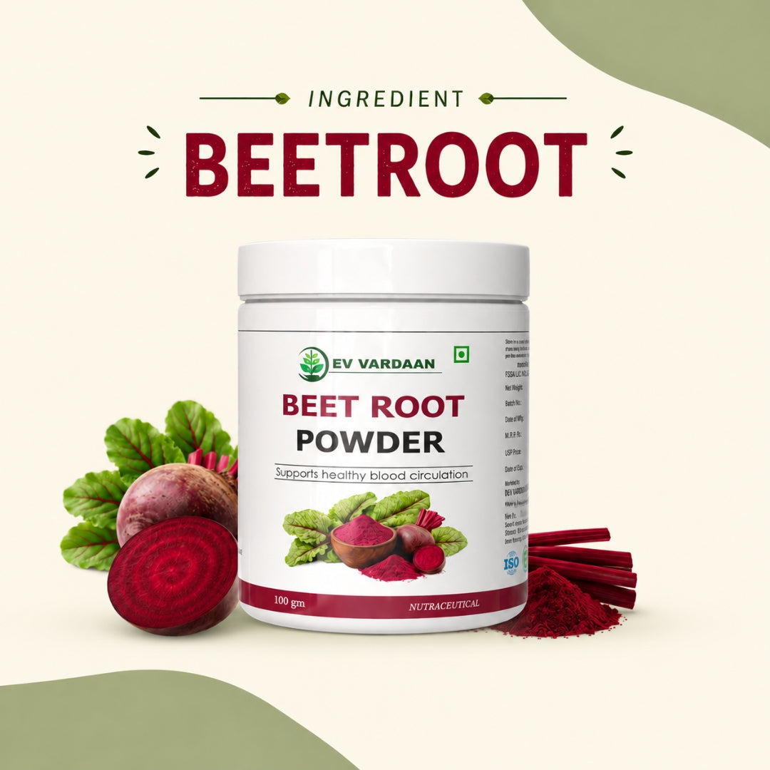 Beet Root Powder | Natural Energy & Daily Wellness Support Powder – 100gm