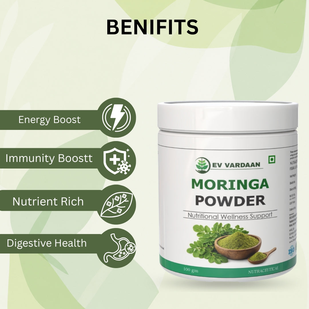 Moringa Powder | Herbal Superfood & Daily Wellness Support Powder – 100gm