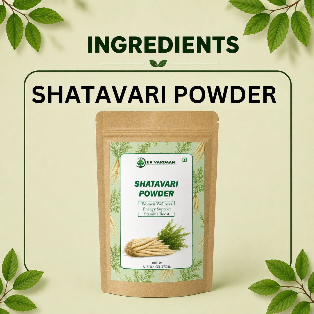 Shatavari Powder | Ayurvedic Herbal Wellness & Vitality Support Powder – 100gm