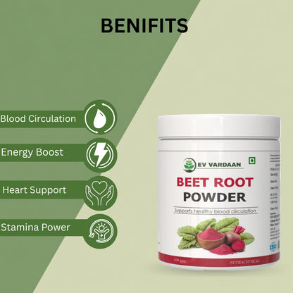 Beet Root Powder | Natural Energy & Daily Wellness Support Powder – 100gm