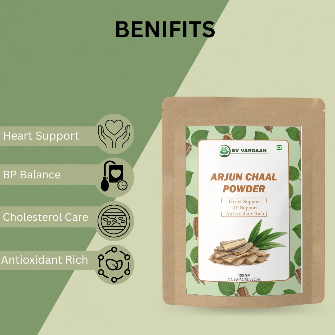 Arjun Chal Powder | Herbal Heart Wellness & Cardiovascular Support Powder – 100gm